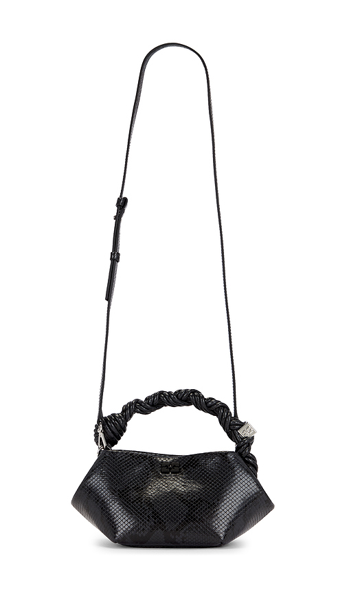 Ganni Mini Bou Bag in Black.