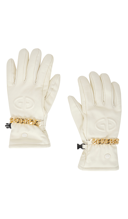 Goldbergh Kylie Gloves in Cream. Size 7. Also in 7.5.