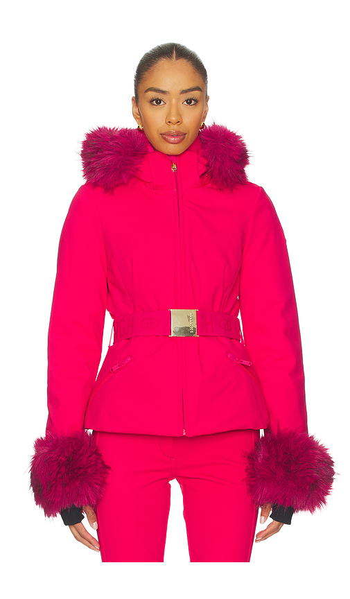Goldbergh Giselle Ski Jacket in Pink. Size 38. Also in 32, 34, 36, 40.