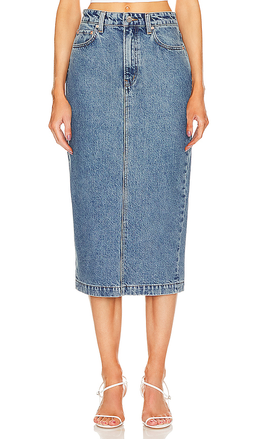 JUPE MIDI ROBIN en -. Taille 23. Also en 24 - GRLFRND - Modalova