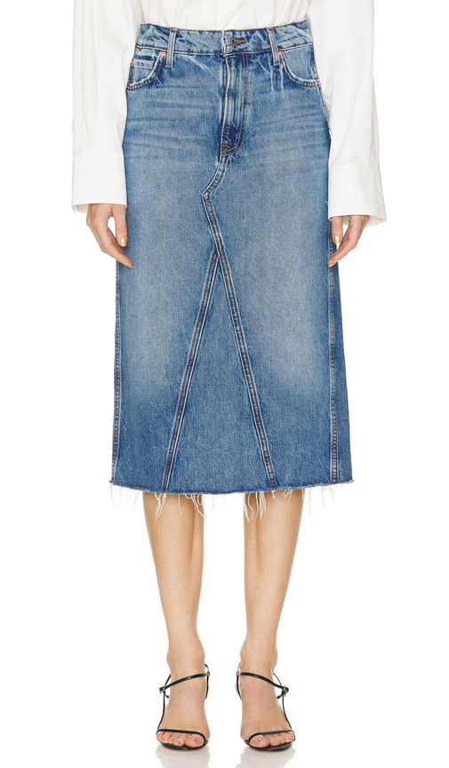 JUPE MIDI DARCY MID RISE COLUMN en -. Taille 23. Also en 24, 25 - GRLFRND - Modalova