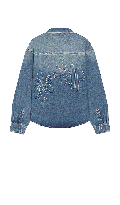 CHEMISE EN JEAN TAKE A TRIP en . Taille L. Also en M, S - House of Sunny - Modalova