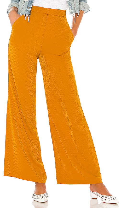 Click to view more detailed imagery on our partner's website House Of Harlow 1960 X Revolve Mona Pant In Orange. In Rich Orange