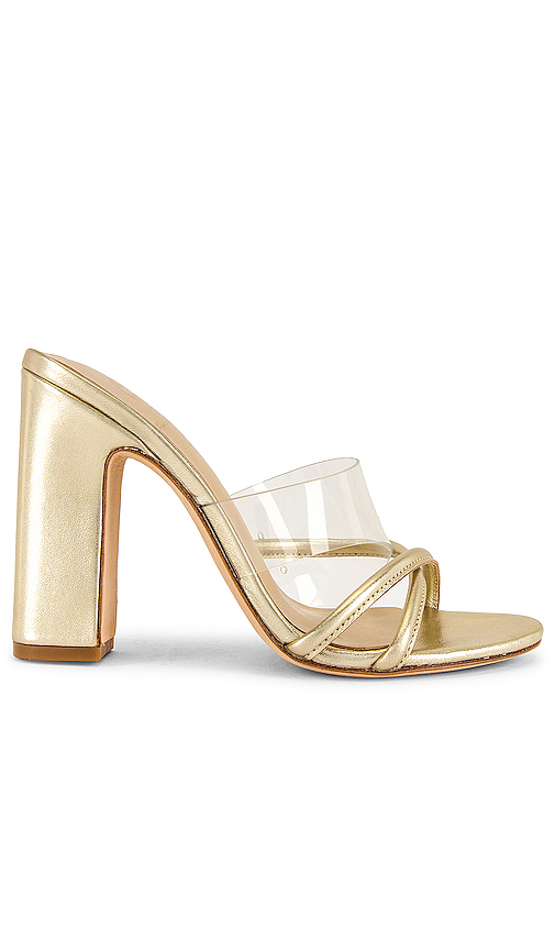 clear heels revolve