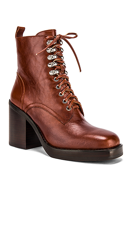 Jeffrey Campbell Dotti Bootie in Brown