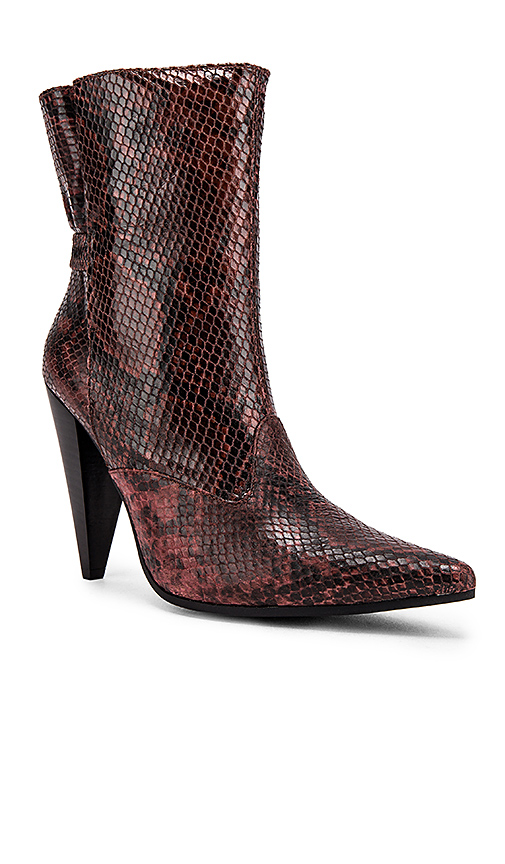 Jeffrey Campbell Spliced Boot in Brown