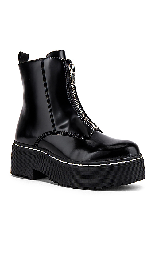 Jeffrey Campbell Zippd Boots in Black