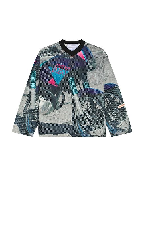 Marsielle Moto Jersey in Multi in . Size L. Also in M, S, XL/1X - Jungles - Modalova