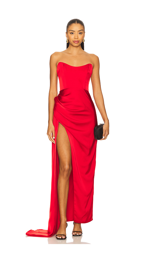 Katie May Bita Gown in Red. Size S. Also in XS.