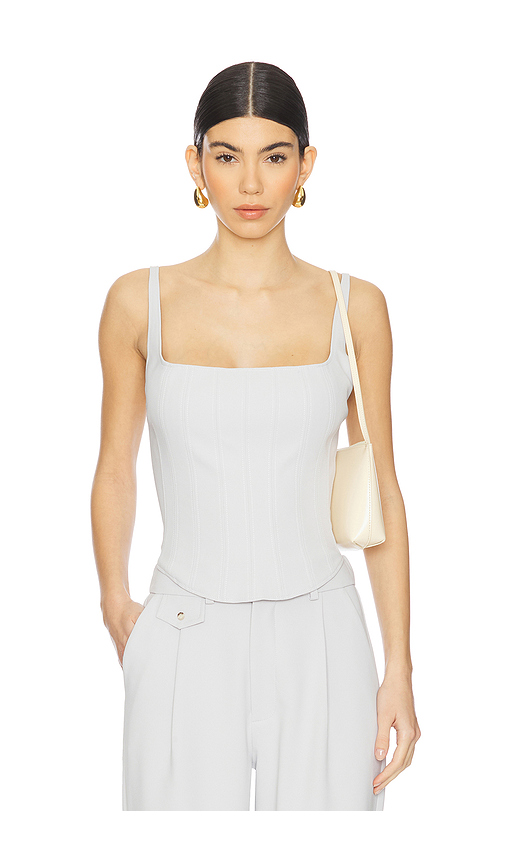 Kimberly Taylor Juliette Bustier in Light Grey. Size M. Also in L, S, XS.