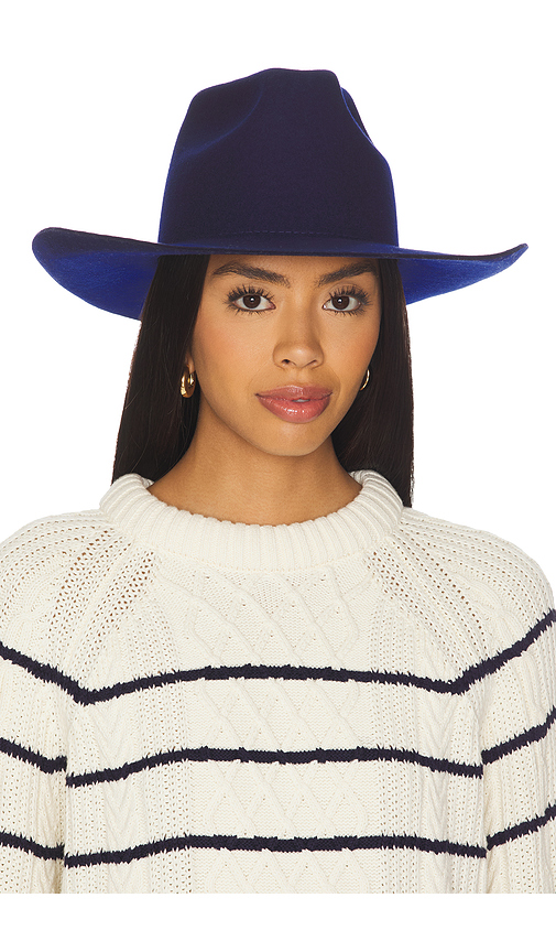 Sombrero de cowboy nash western en color azul marino talla L (también en M, S) - Lack of Color - Modalova