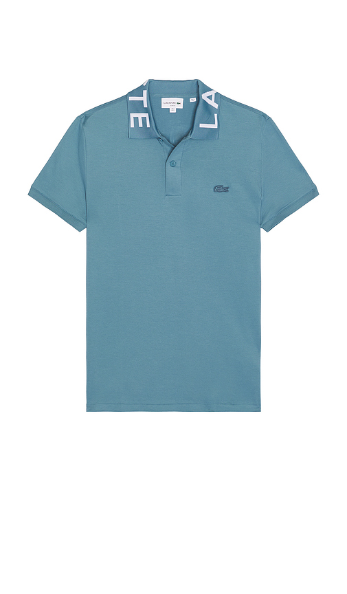 Slim Fit Jacquard Collar Stretch Polo en . Taille 3. Also en 6 - Lacoste - Modalova