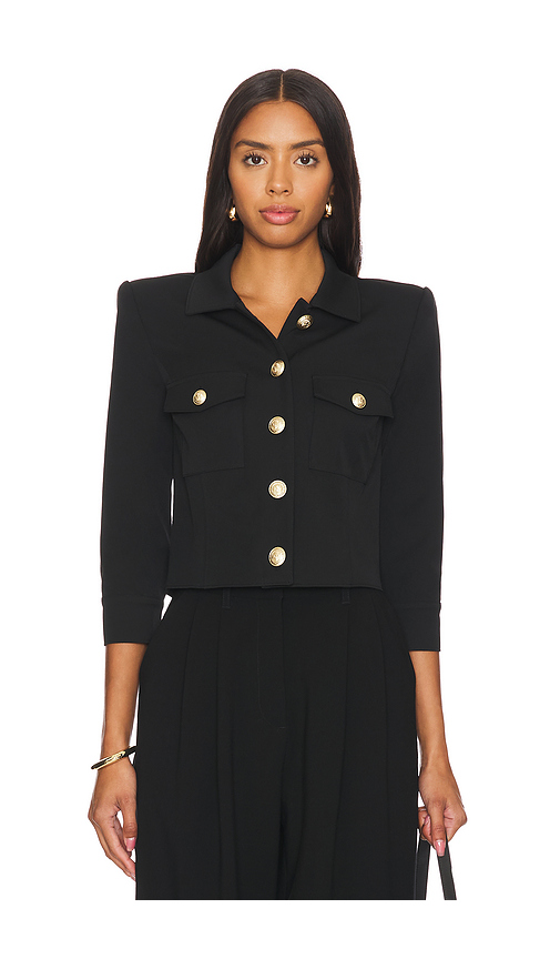 Kumi Cropped Fitted Jacket en . Taille 0. Also en 12 - L'AGENCE - Modalova