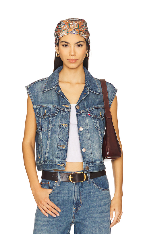 GILET SHRUNKEN 90S en . Taille M. Also en S - LEVI'S - Modalova