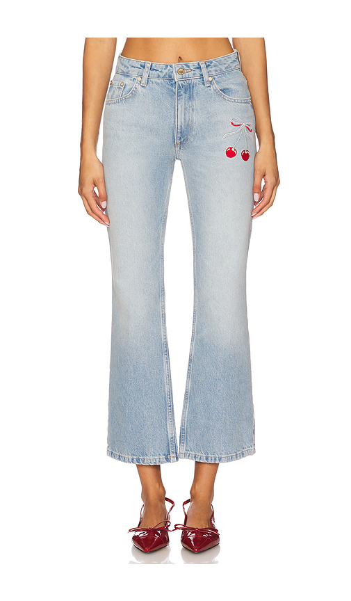 PANTALON SAMI en . Taille 25. Also en 27, 28, 29 - LoveShackFancy - Modalova