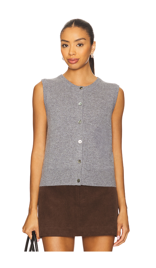 Lean Lines Cardigan Vest en . Taille M. Also en S, XS - La Ligne - Modalova