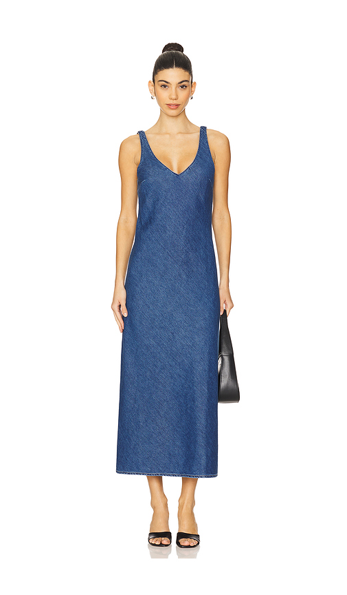 Denim V Slip Dress en . Taille M. Also en XS - LNA - Modalova