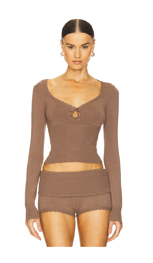 PULL DOLORES LONG SLEEVE en . Taille L. Also en M - LOBA - Modalova