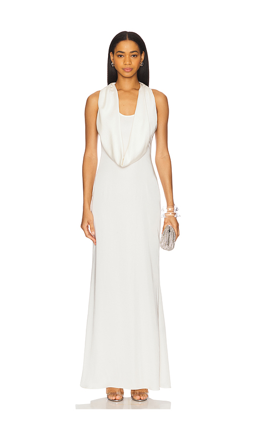 Lightweight Satin Cowl Neck Gown en . Taille 0. Also en 2, 4, 6 - Lapointe - Modalova