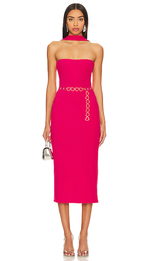 ROBE MI-LONGUE DOMINIQUE en . Taille XS. Also en S, L - Lovers and Friends - Modalova