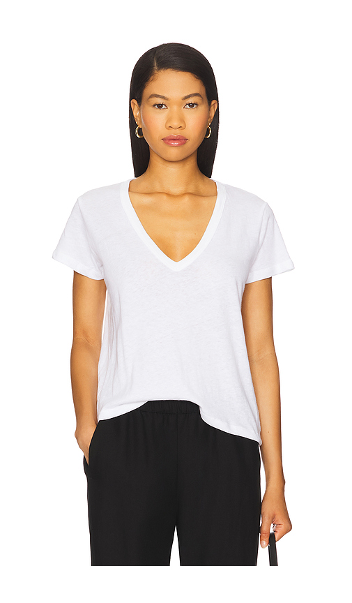 Laura V Neck Tee in . Size M. Also in XS - LESET - Modalova