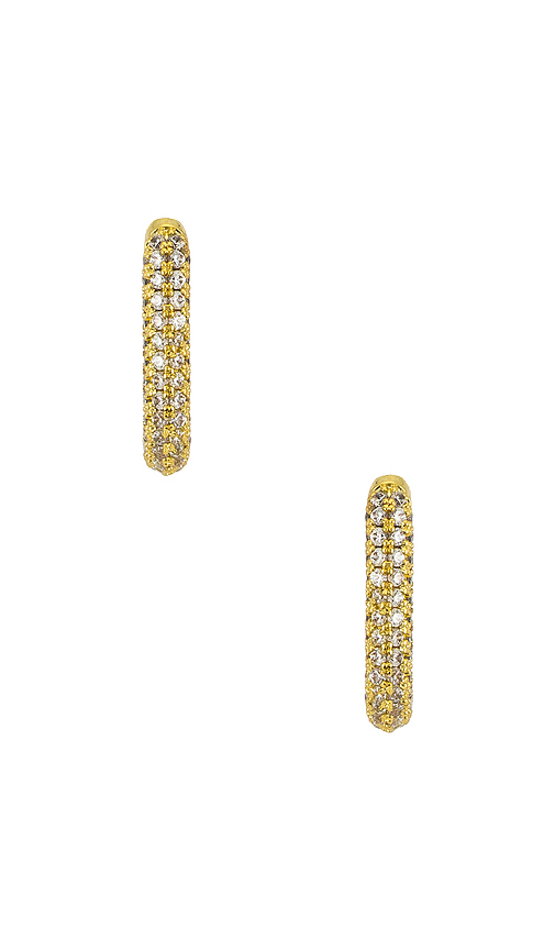 BOUCLES D'OREILLES PAVE en - Luv AJ - Modalova