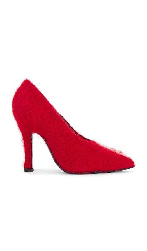Magda Butrym Loom Pump in Red. Size 36. Also in 37, 40, 39.