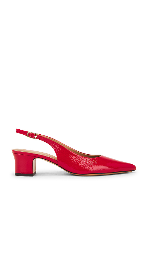 Mansur Gavriel Pointy Toe Slingback in Red. Size 38. Also in 36.