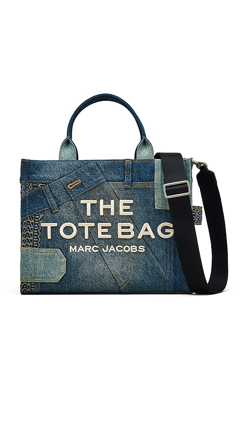 The Deconstructed Denim Medium Tote Bag en - Marc Jacobs - Modalova