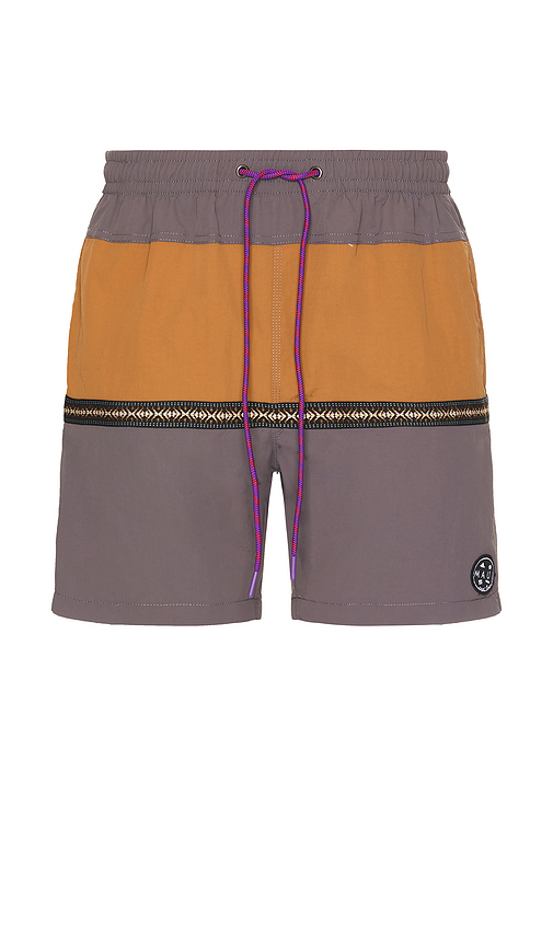 SHORT DE BAIN GRANITE ADVENTURE en . Taille L. Also en M, S, XL/1X - Maui and Sons - Modalova