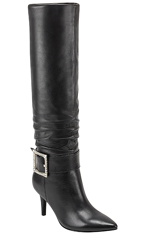 Marc Fisher X Elizabeth Sulcer Gresha Boots in Black