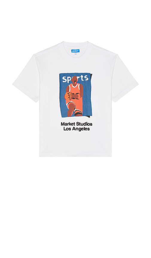 Illustrated Backetball Tee in . Size L. Also in M, S, XL/1X - Market - Modalova