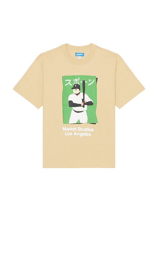 T-SHIRT ILLUSTRATED BASEBALL TEE en . Taille L. Also en M, S - Market - Modalova