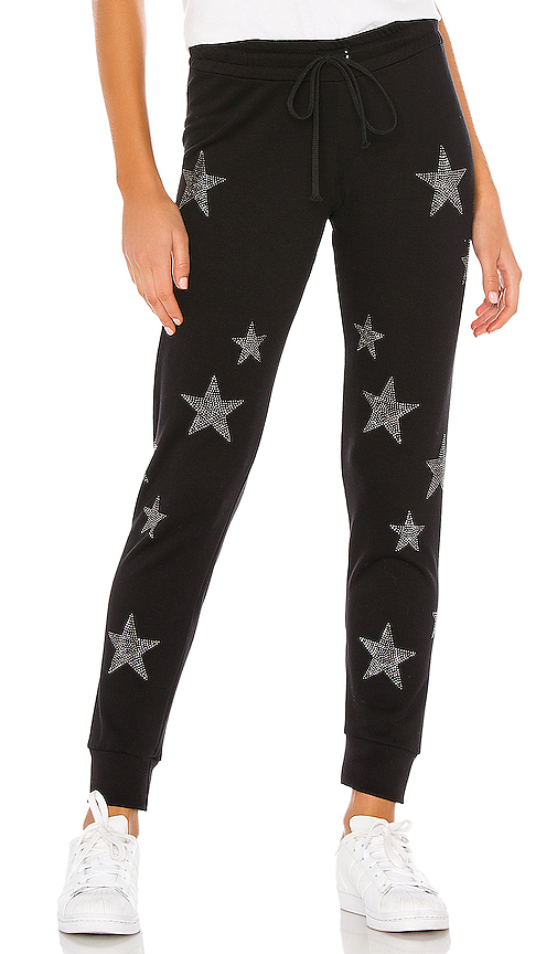 Click to view more detailed imagery on our partner's website Michael Lauren Price Sweatpant In Black.