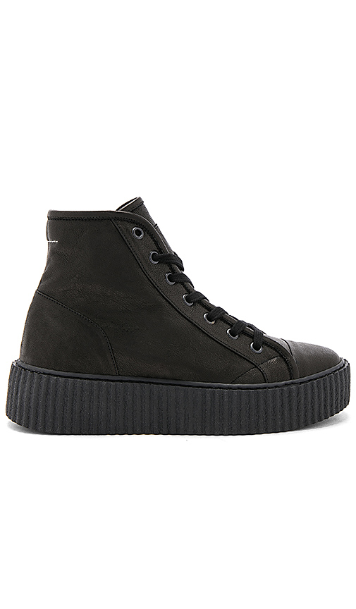 MM6 Maison Margiela High Top Sneakers in Black. - size 36 (also in 36.5,37,37.5,39)