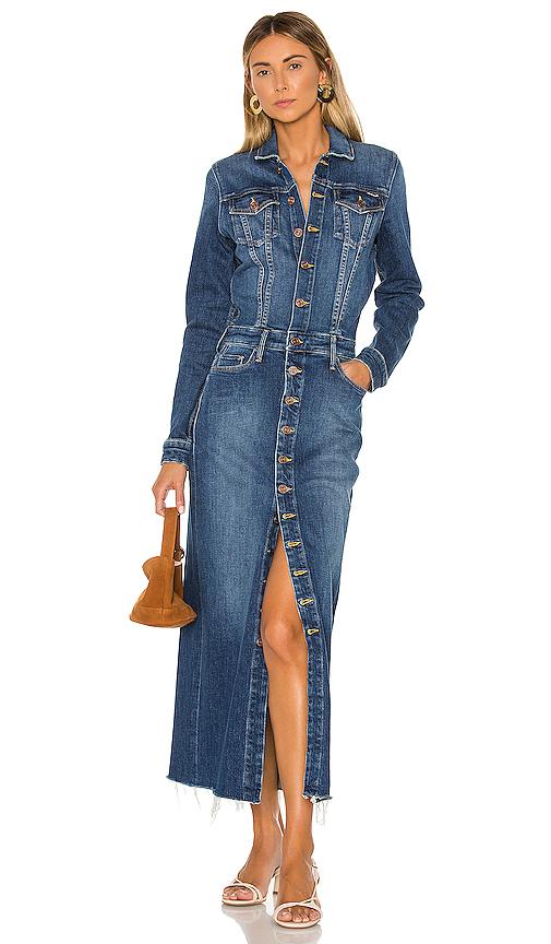 mother denim dress