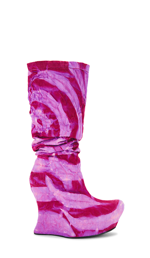 Sculpted Wedge Denim Boots en . Taille 39. Also en 40 - Masha Popova - Modalova