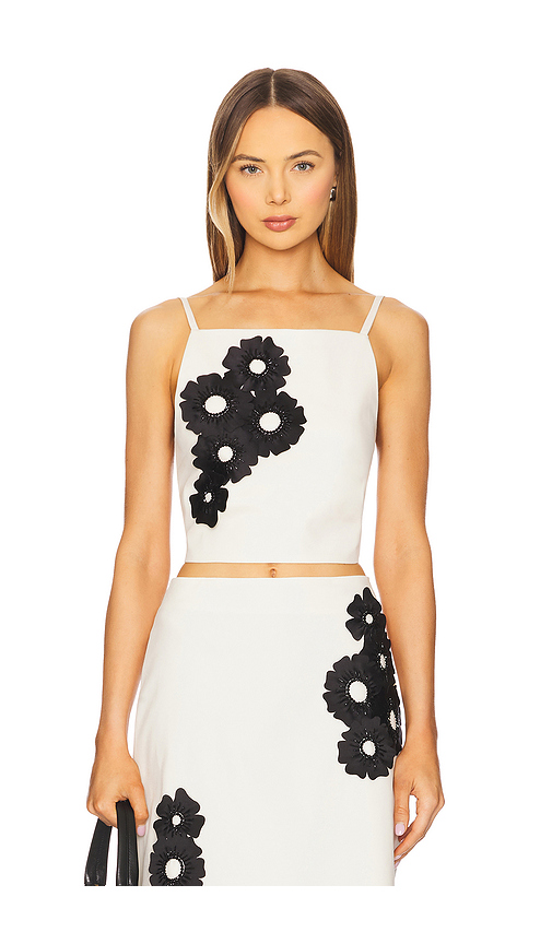 Flower Top en . Taille 38/XS. Also en 42/M, 44/L - MSGM - Modalova