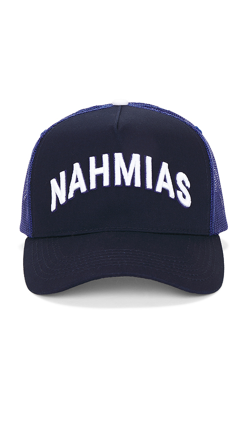 Nahmias CASQUETTE VARSITY en Navy - Nahmias - Modalova