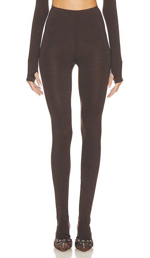 Legging With Footie en . Taille L. Also en M, S, XS, XXS - Norma Kamali - Modalova