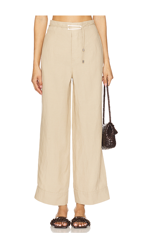 Air Linen Paperbag Trouser in . Size 0. Also in 00, 2 - onia - Modalova