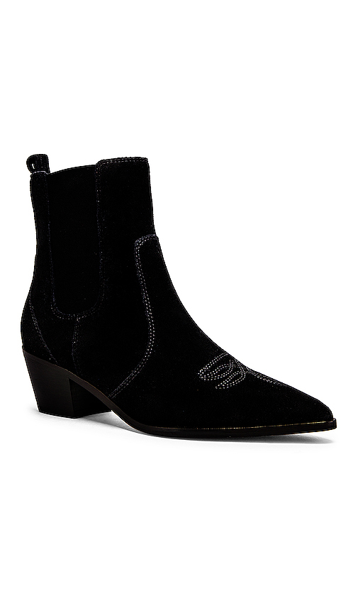 PAIGE Willa Booties in Black