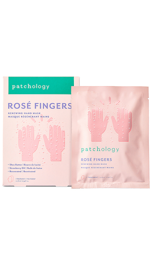 Mascarilla de manos antienvejecimiento hidratante de dedos de rosa rose fingers hydrating anti-aging hand mask en color belleza: na talla - Patchology - Modalova