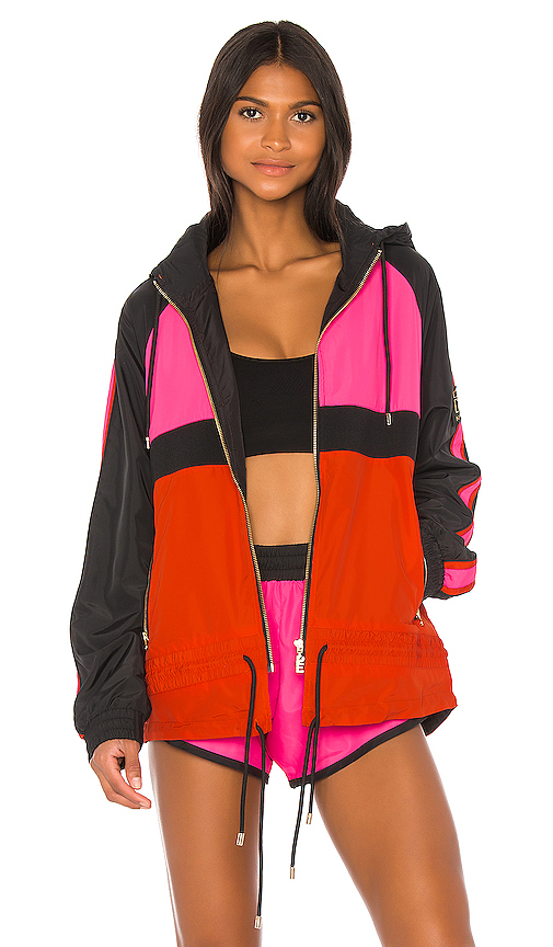 P.e Nation Jackets P.E NATION MAN DOWN JACKET IN PINK.