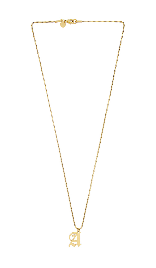 COLLIER OLD ENGLISH INITIAL en . Taille J. Also en K, N - petit moments - Modalova