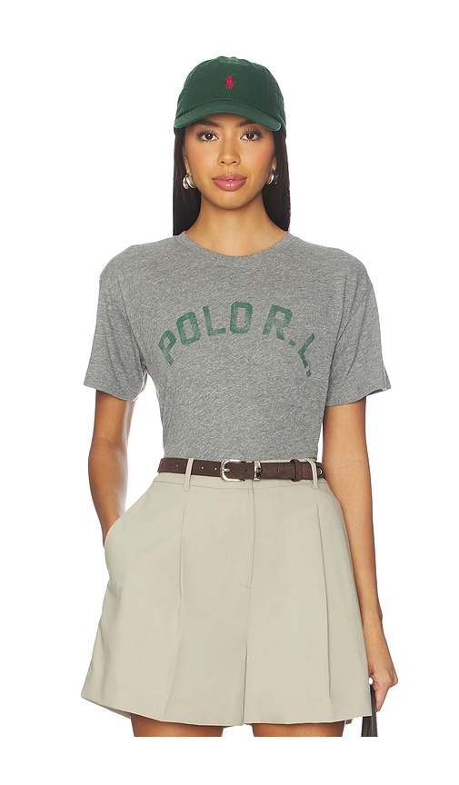 Polo Ralph Lauren Logo Jersey Crewneck Tee in NA. Size S. Also in M, XL, XS.