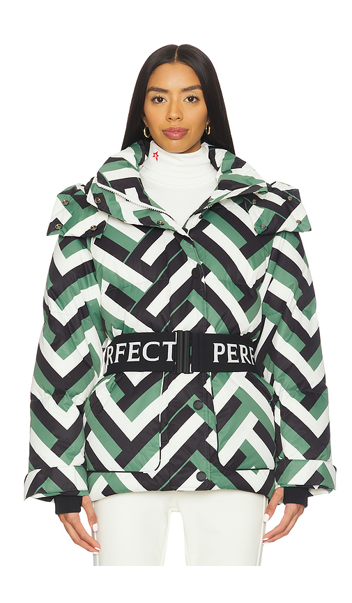 Perfect Moment Cortina Ski Parka in Green. Size XS. Also in L, M.
