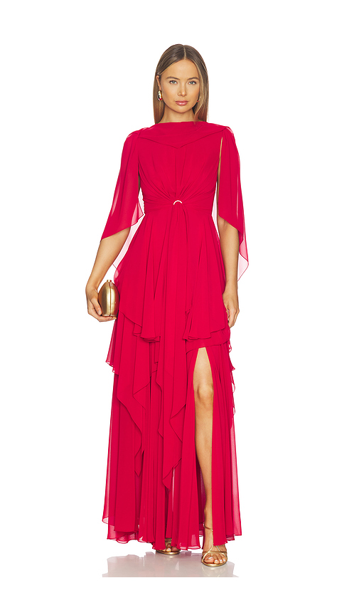 Prabal Gurung Linda Gown in Red. Size 2. Also in 4, 6.