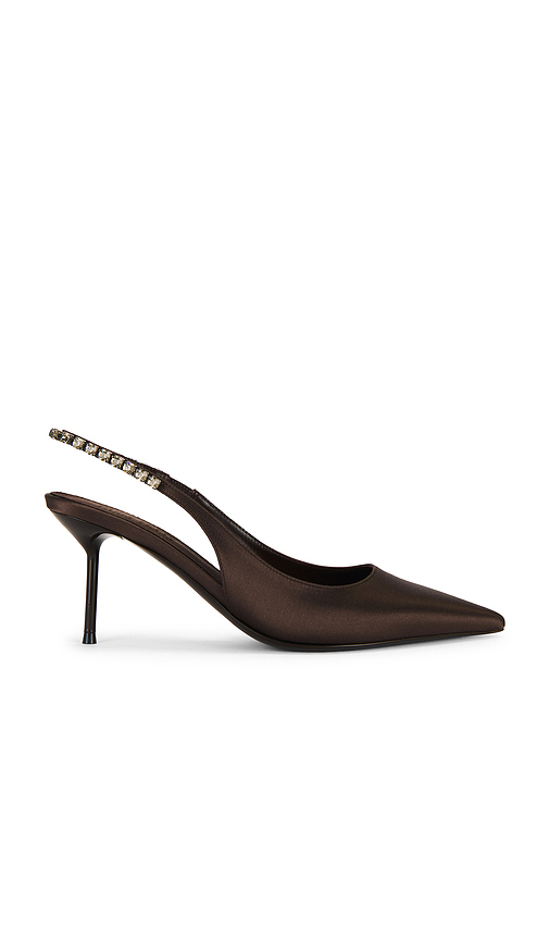 Paris Texas Lidia Slingback 70 in Brown. Size 36. Also in 36.5, 37, 38, 39.