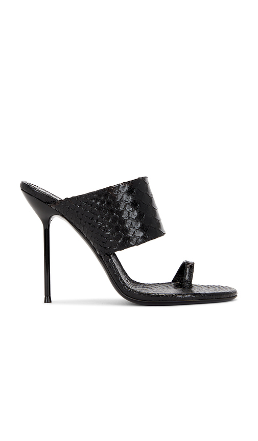 Paris Texas Lidia Thong Mule in Black. Size 36. Also in 37, 38, 39, 40, 41.